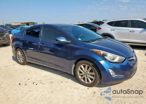 2016 Hyundai Elantra Se from USA, damaged, VIN 5NPDH4AE6GH769675